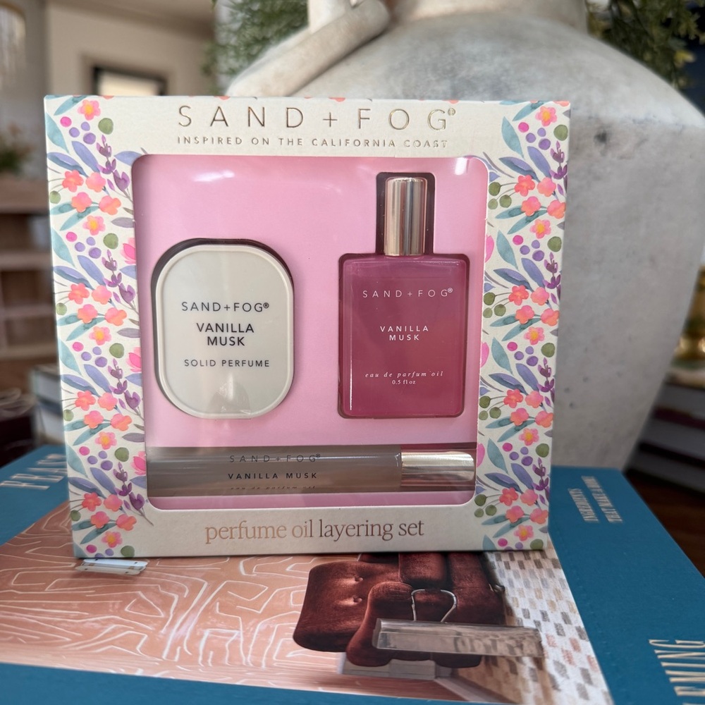 Vanilla Musk Gift Set / candle - Pink - Picture 4 of 8